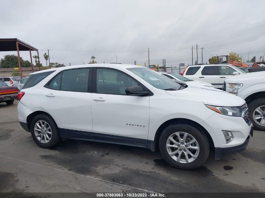 2018 CHEVROLET EQUINOX LS - 3GNAXHEV6JS563042
