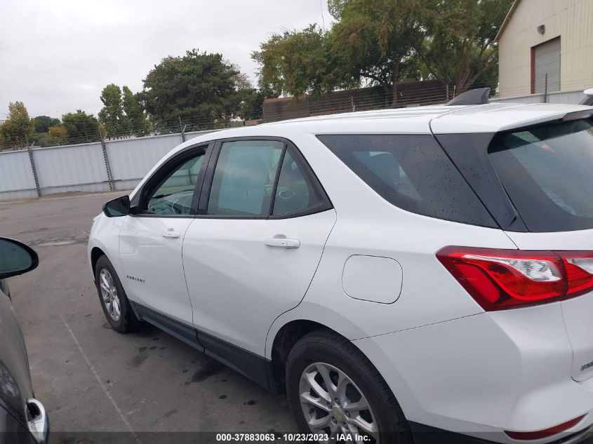 2018 CHEVROLET EQUINOX LS - 3GNAXHEV6JS563042