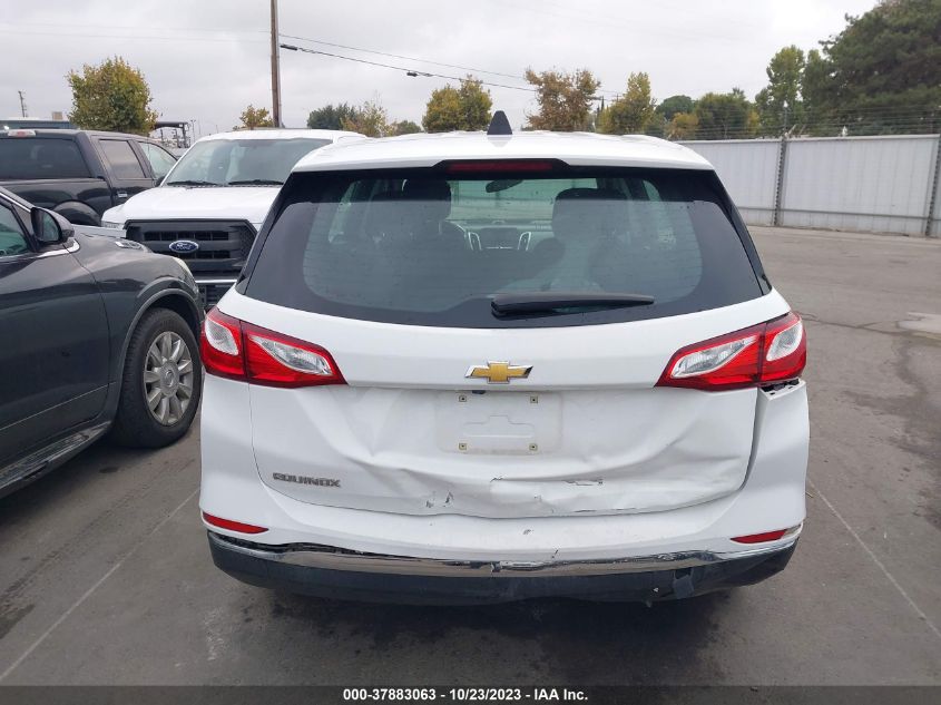 2018 CHEVROLET EQUINOX LS - 3GNAXHEV6JS563042