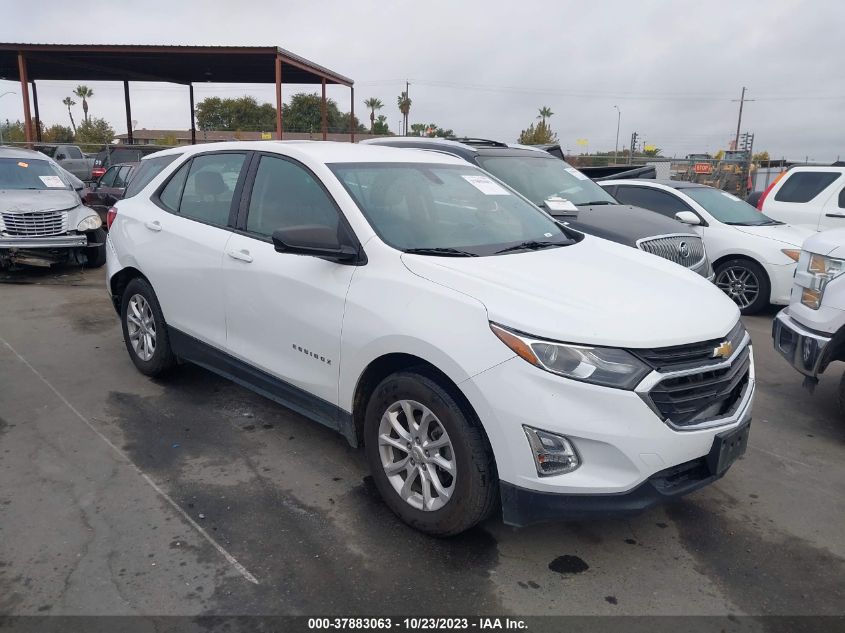 2018 CHEVROLET EQUINOX LS - 3GNAXHEV6JS563042