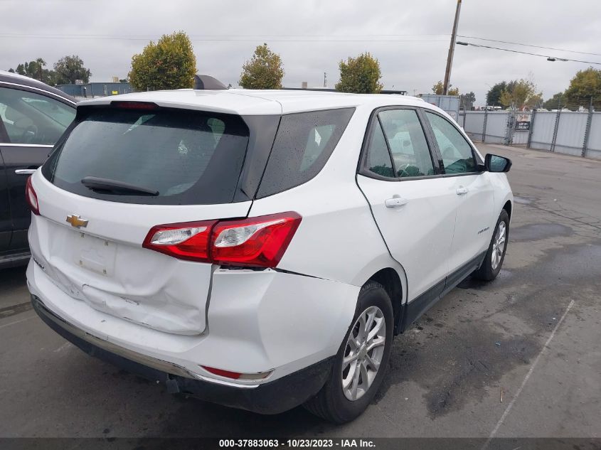 2018 CHEVROLET EQUINOX LS - 3GNAXHEV6JS563042