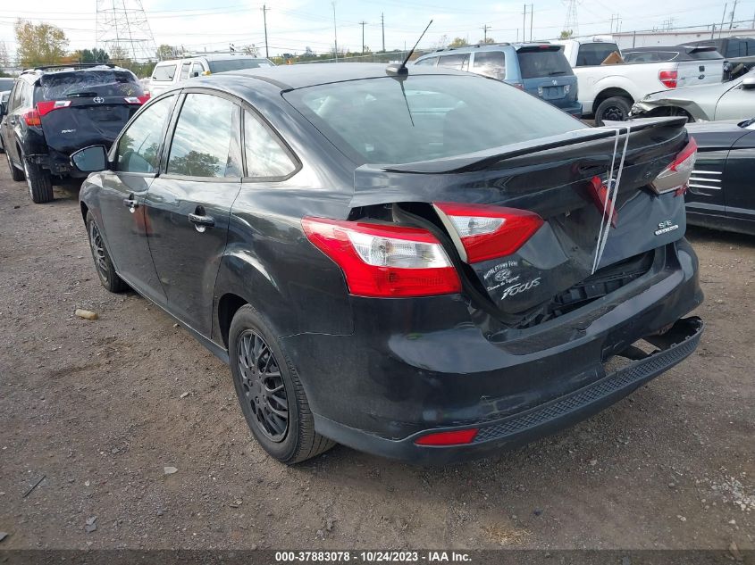 2013 FORD FOCUS SE - 1FADP3F29DL240598