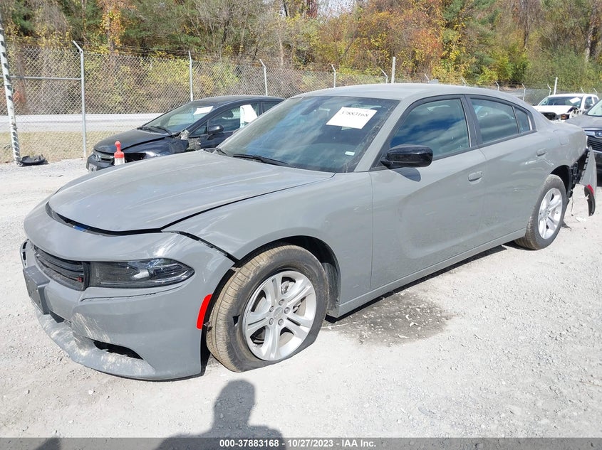 VIN 2C3CDXBG1PH587792 2023 DODGE CHARGER SXT