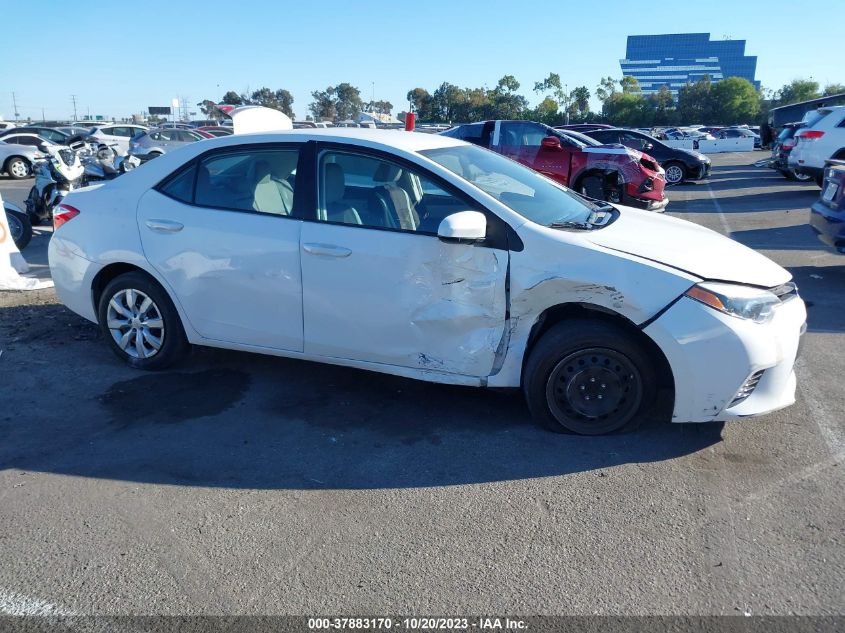 2015 TOYOTA COROLLA L/LE/S/S PLUS/LE PLUS - 5YFBURHE2FP291262