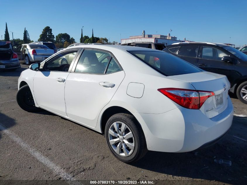 2015 TOYOTA COROLLA L/LE/S/S PLUS/LE PLUS - 5YFBURHE2FP291262