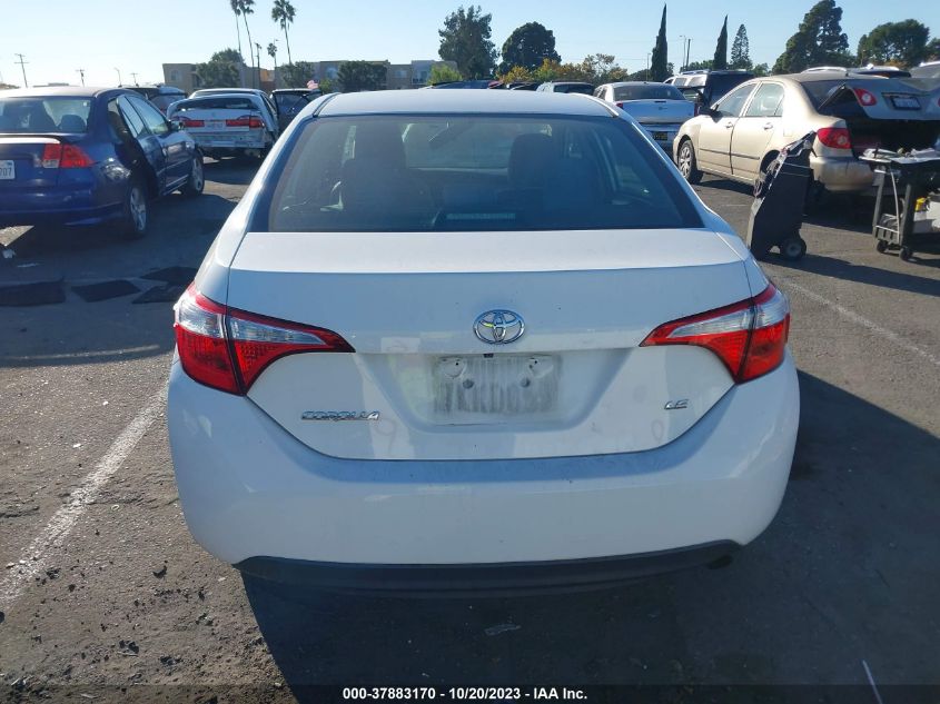 2015 TOYOTA COROLLA L/LE/S/S PLUS/LE PLUS - 5YFBURHE2FP291262