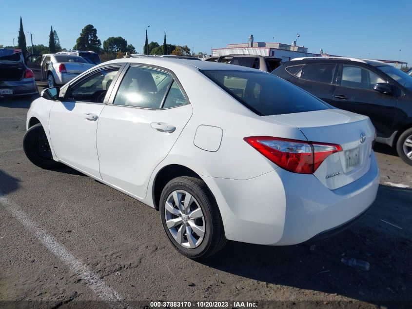 2015 TOYOTA COROLLA L/LE/S/S PLUS/LE PLUS - 5YFBURHE2FP291262