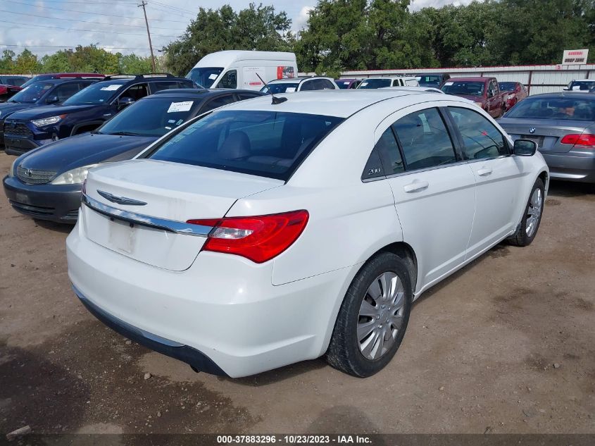 2014 CHRYSLER 200 LX - 1C3CCBAB8EN124452
