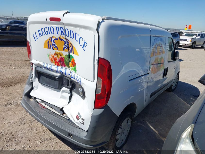 2015 RAM PROMASTER CITY CARGO VAN TRADESMAN ZFBERFAT4F6A46532