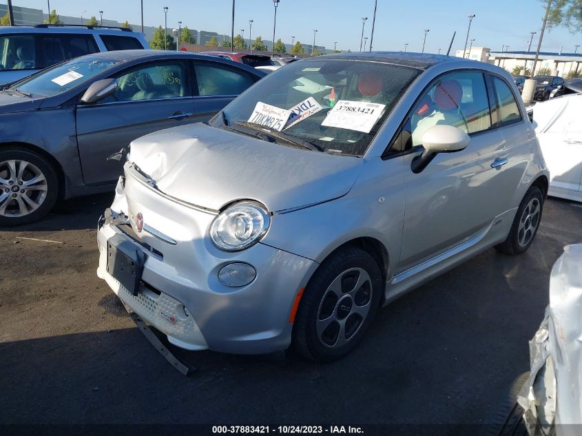 2013 FIAT 500E BATTERY ELECTRIC - 3C3CFFGE8DT740554