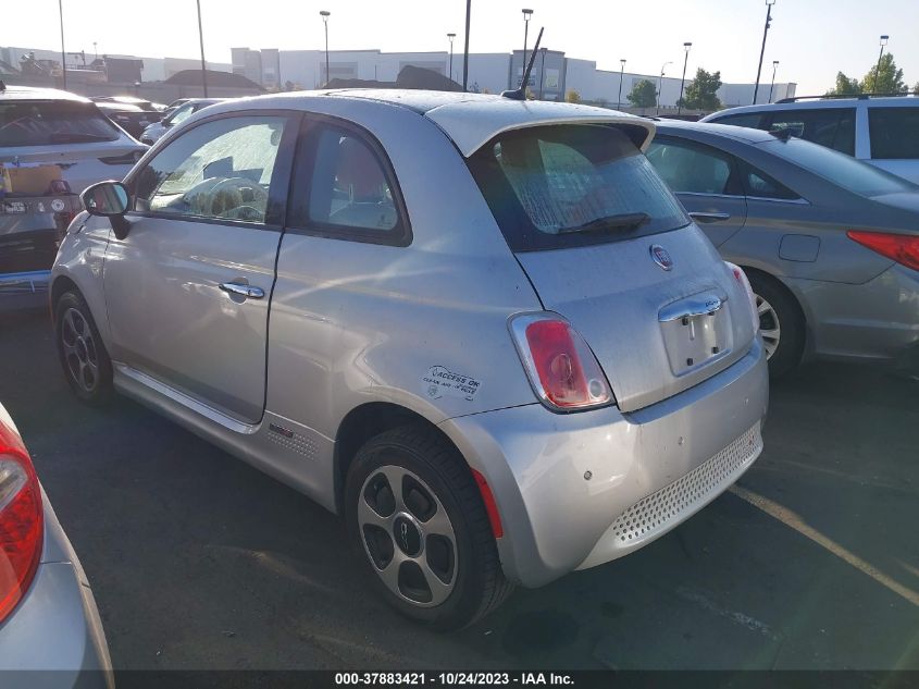 2013 FIAT 500E BATTERY ELECTRIC - 3C3CFFGE8DT740554