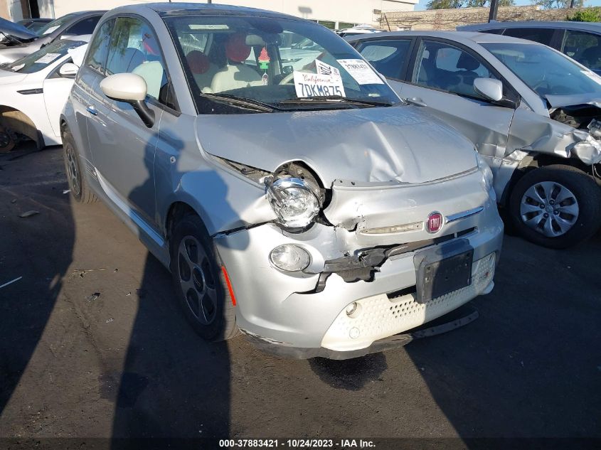 2013 FIAT 500E BATTERY ELECTRIC - 3C3CFFGE8DT740554