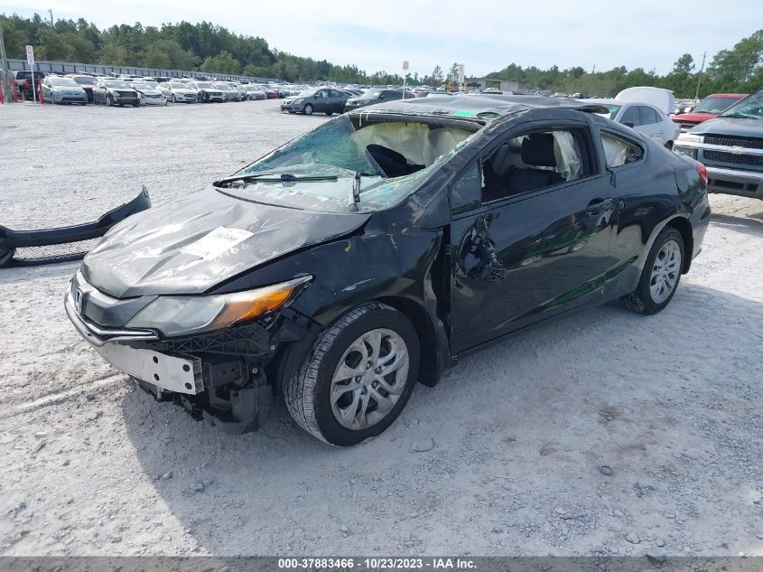2014 HONDA CIVIC COUPE LX 2HGFG3B51EH500611