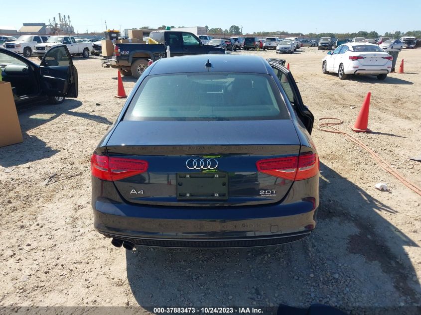 2015 AUDI A4 PREMIUM PLUS - WAUFFAFL0FN039499