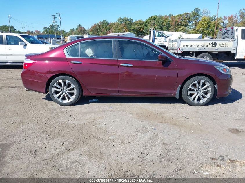 2015 HONDA ACCORD SEDAN SPORT - 1HGCR2F5XFA102184