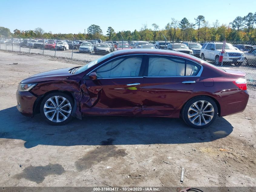 2015 HONDA ACCORD SEDAN SPORT - 1HGCR2F5XFA102184