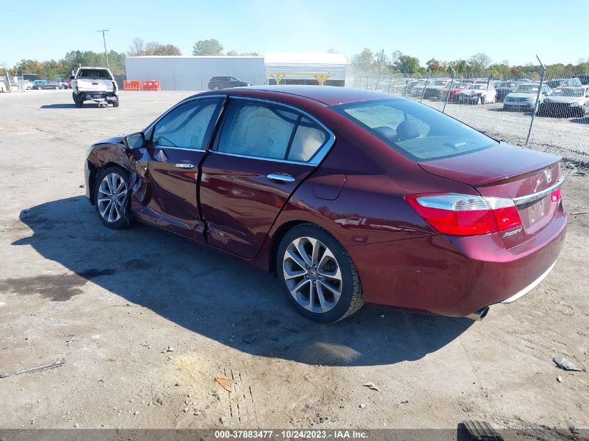 2015 HONDA ACCORD SEDAN SPORT - 1HGCR2F5XFA102184