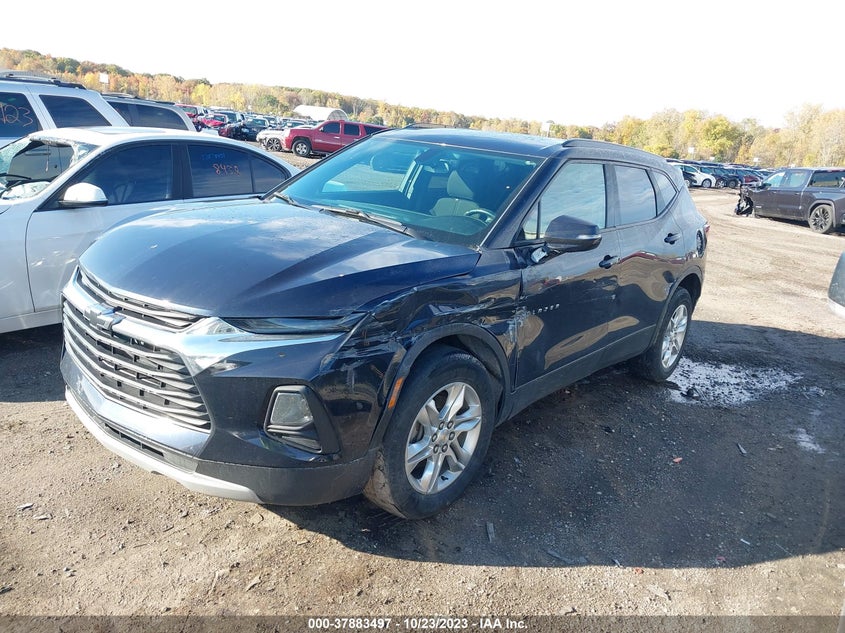 VIN 3GNKBCRS3LS604669 2020 CHEVROLET BLAZER 2LT