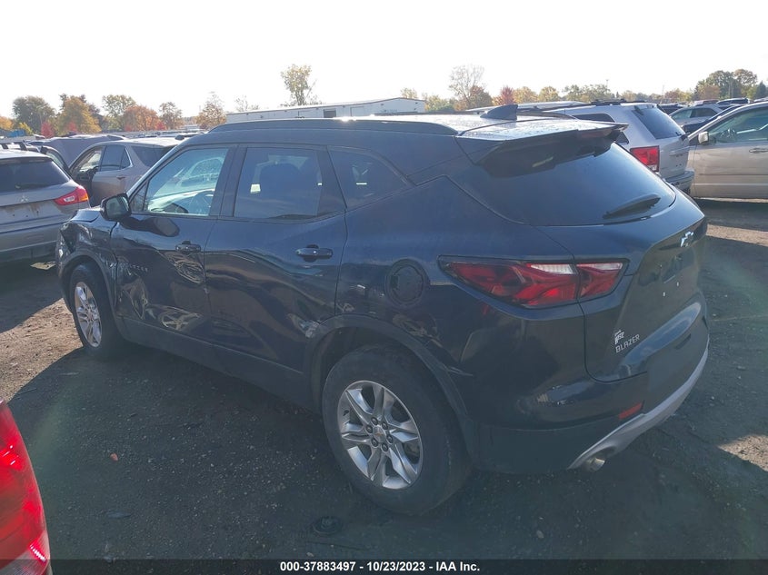 VIN 3GNKBCRS3LS604669 2020 CHEVROLET BLAZER 2LT