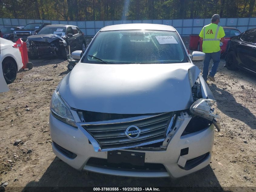 2013 NISSAN SENTRA SV - 3N1AB7AP0DL609037