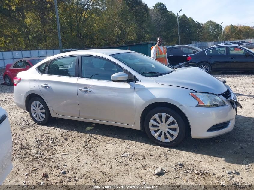 2013 NISSAN SENTRA SV - 3N1AB7AP0DL609037