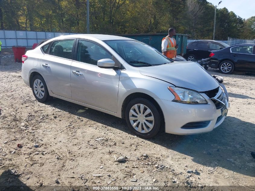 2013 NISSAN SENTRA SV - 3N1AB7AP0DL609037