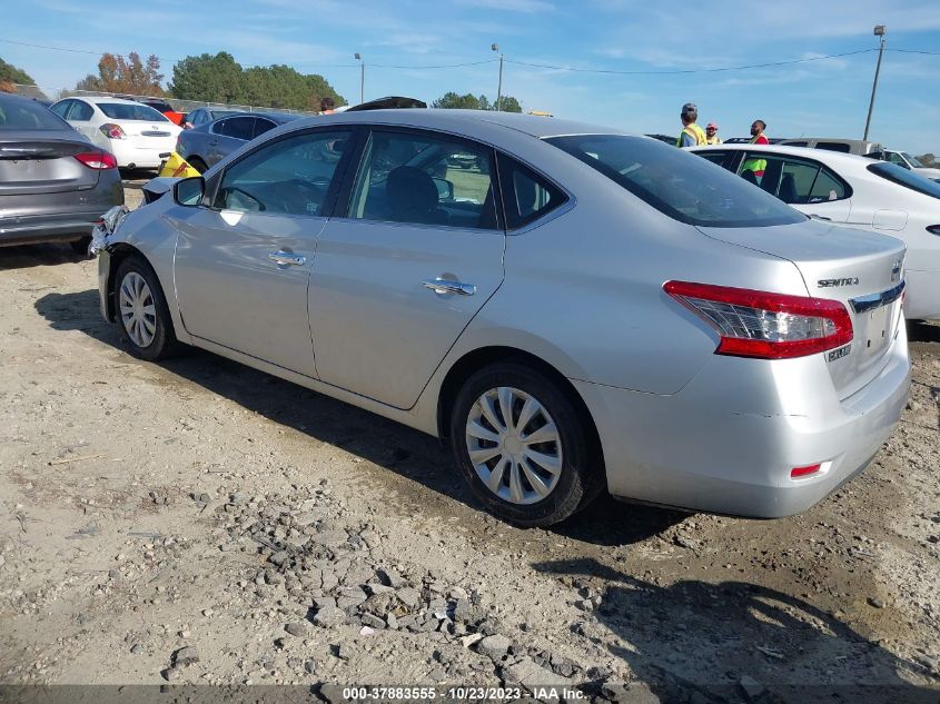 2013 NISSAN SENTRA SV - 3N1AB7AP0DL609037