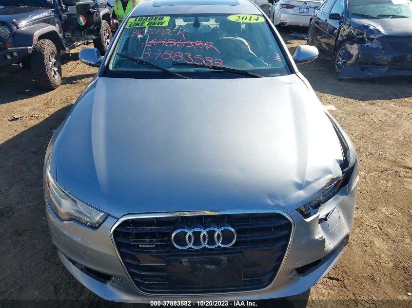 2014 AUDI A6 2.0T PREMIUM PLUS - WAUGFAFC4EN089034