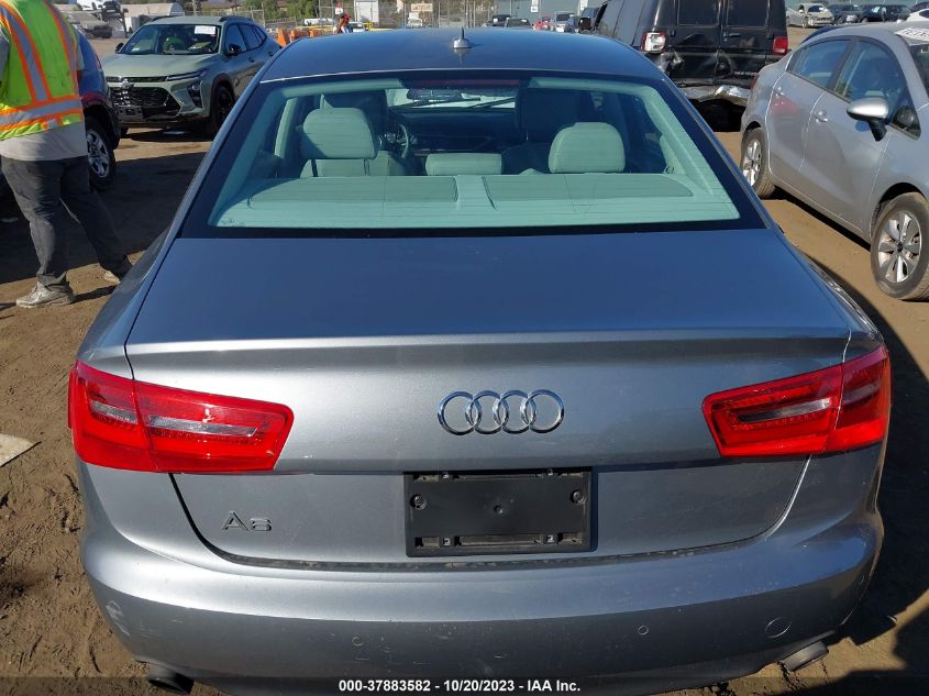 2014 AUDI A6 2.0T PREMIUM PLUS - WAUGFAFC4EN089034