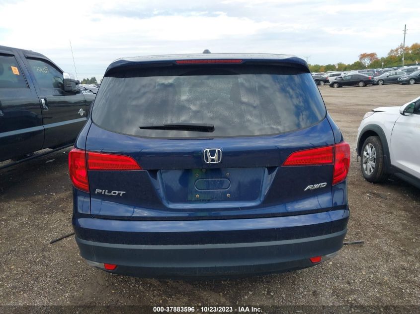 2018 HONDA PILOT EXL - 5FNYF6H56JB071940