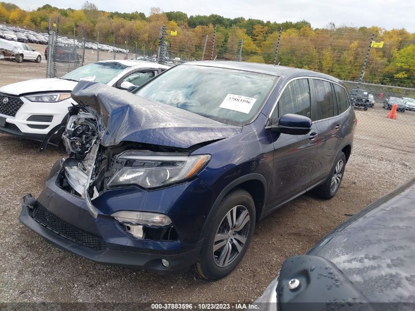 2018 HONDA PILOT EXL - 5FNYF6H56JB071940