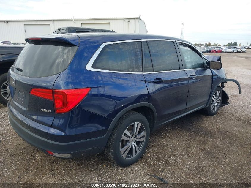2018 HONDA PILOT EXL - 5FNYF6H56JB071940