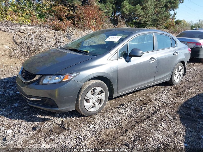 2013 HONDA CIVIC SDN LX - 19XFB2F57DE038051