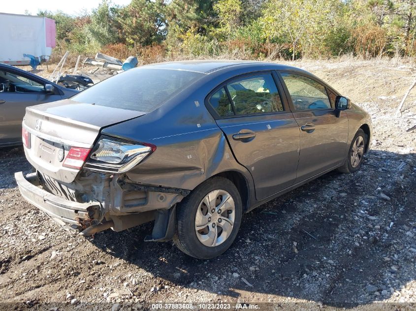 2013 HONDA CIVIC SDN LX - 19XFB2F57DE038051