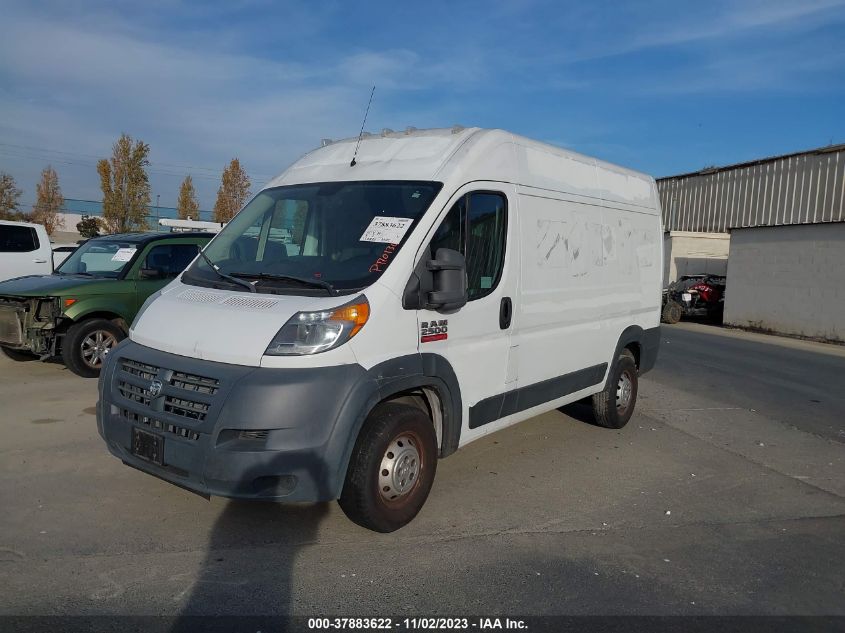 2014 RAM PROMASTER 2500 HIGH ROOF 3C6TRVCG6EE123431