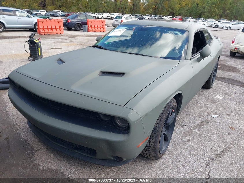 VIN 2C3CDZAG6JH171841 2018 DODGE CHALLENGER SXT