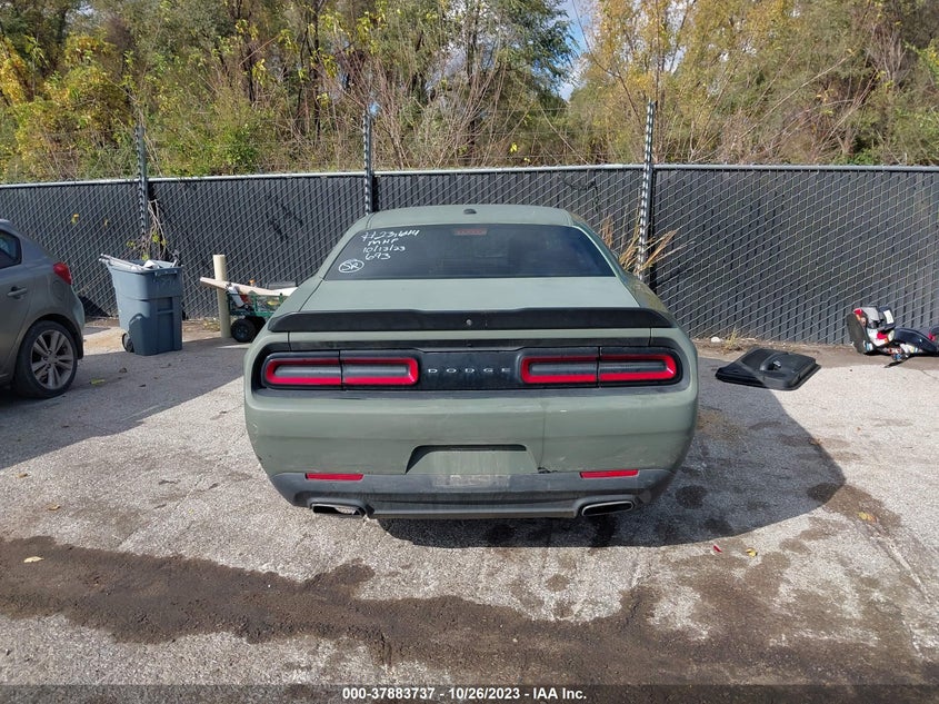 VIN 2C3CDZAG6JH171841 2018 DODGE CHALLENGER SXT