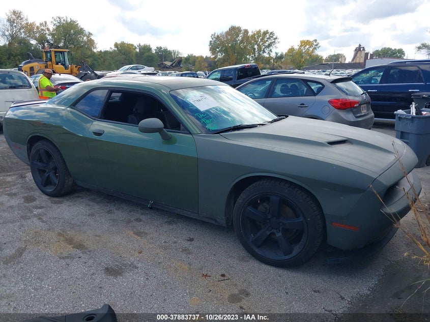 VIN 2C3CDZAG6JH171841 2018 DODGE CHALLENGER SXT