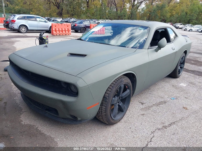 VIN 2C3CDZAG6JH171841 2018 DODGE CHALLENGER SXT