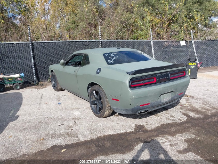 VIN 2C3CDZAG6JH171841 2018 DODGE CHALLENGER SXT