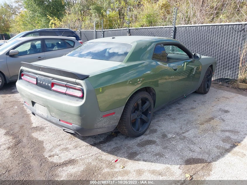 VIN 2C3CDZAG6JH171841 2018 DODGE CHALLENGER SXT