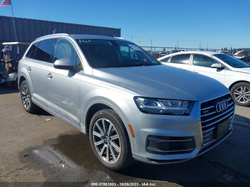 2018 AUDI Q7 PREMIUM PLUS - WA1LAAF77JD036390