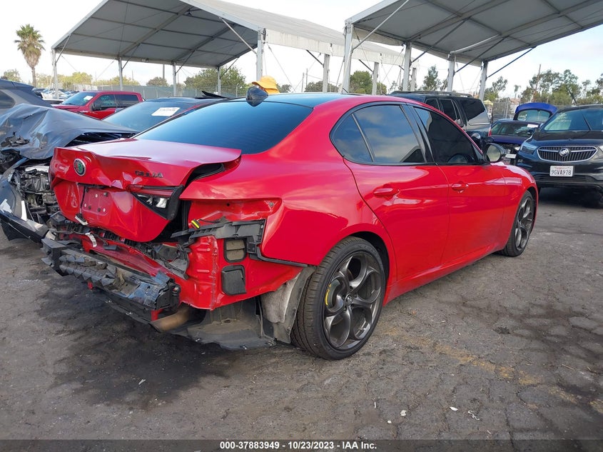 VIN ZARFAMBNXL7635137 2020 ALFA ROMEO GIULIA TI