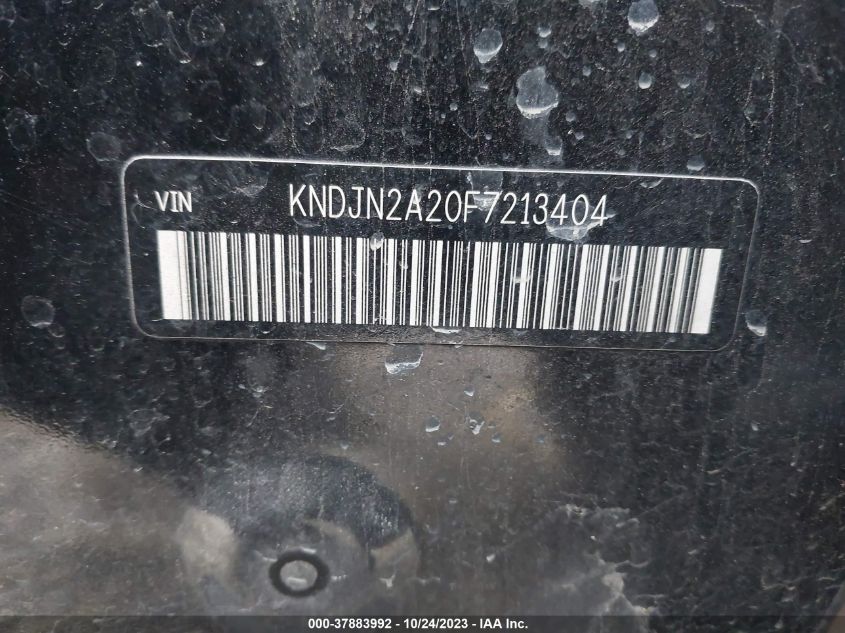 2015 KIA SOUL BASE - KNDJN2A20F7213404