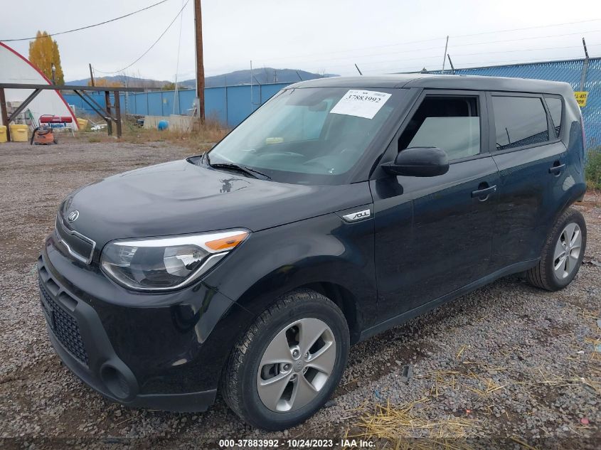 2015 KIA SOUL BASE - KNDJN2A20F7213404