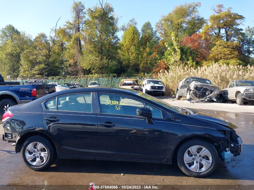 2014 HONDA CIVIC SEDAN LX - 19XFB2E58EE026557