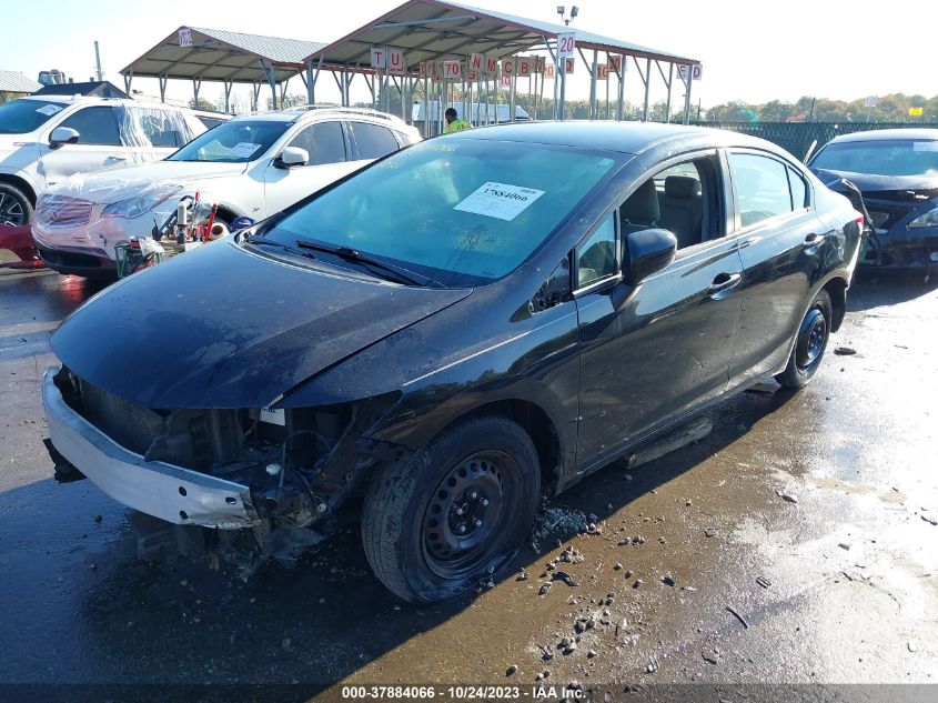 2014 HONDA CIVIC SEDAN LX - 19XFB2E58EE026557