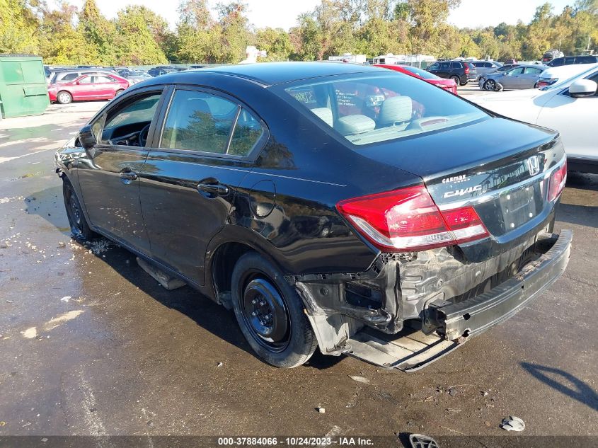 2014 HONDA CIVIC SEDAN LX - 19XFB2E58EE026557