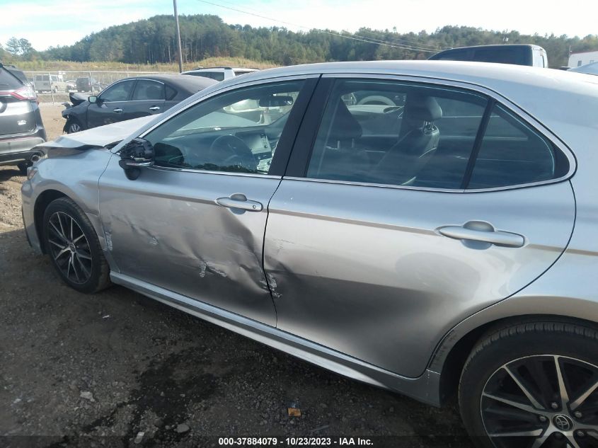 2022 TOYOTA CAMRY SE - 4T1G11AK2NU693604