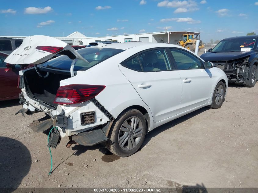 2019 HYUNDAI ELANTRA SEL/VALUE/LIMITED - 5NPD84LF7KH423682